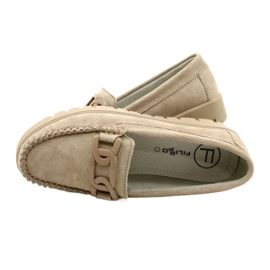 Mocassini in pelle Filippo DP3334/23 BE beige 6