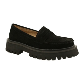 Mocassino scamosciato Filippo DP4586/23 BK nero 1