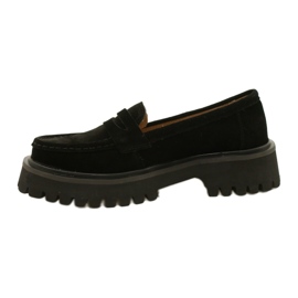 Mocassino scamosciato Filippo DP4586/23 BK nero 2