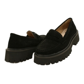 Mocassino scamosciato Filippo DP4586/23 BK nero 4