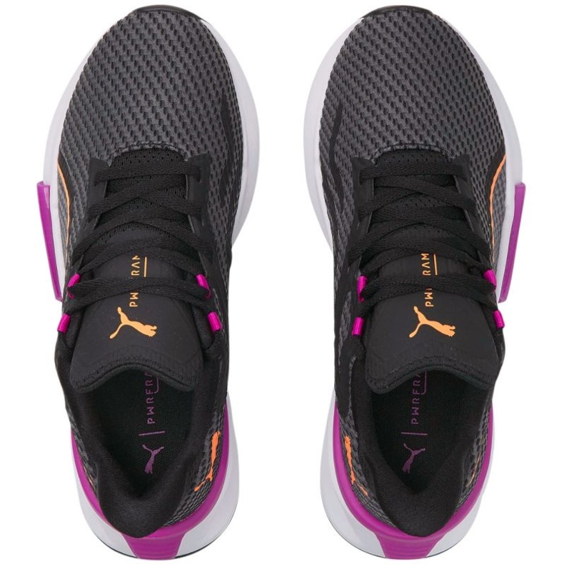 Scarpe Puma PwrFrame Tr W 376170 04 nero rosa grigio 1