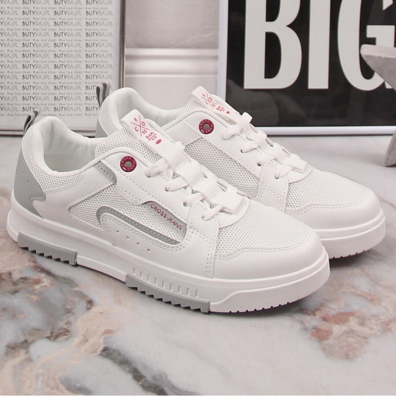 Scarpe sportive Cross Jeans LL2R4011C bianche bianco 2