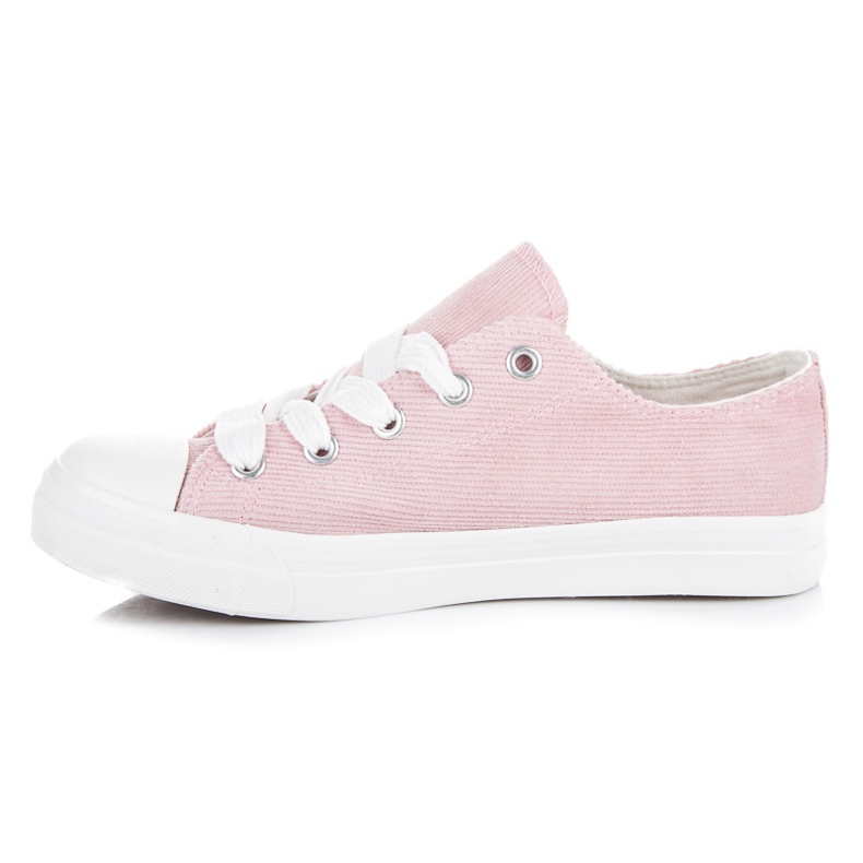 Ideal Shoes Scarpe da ginnastica rosa 1