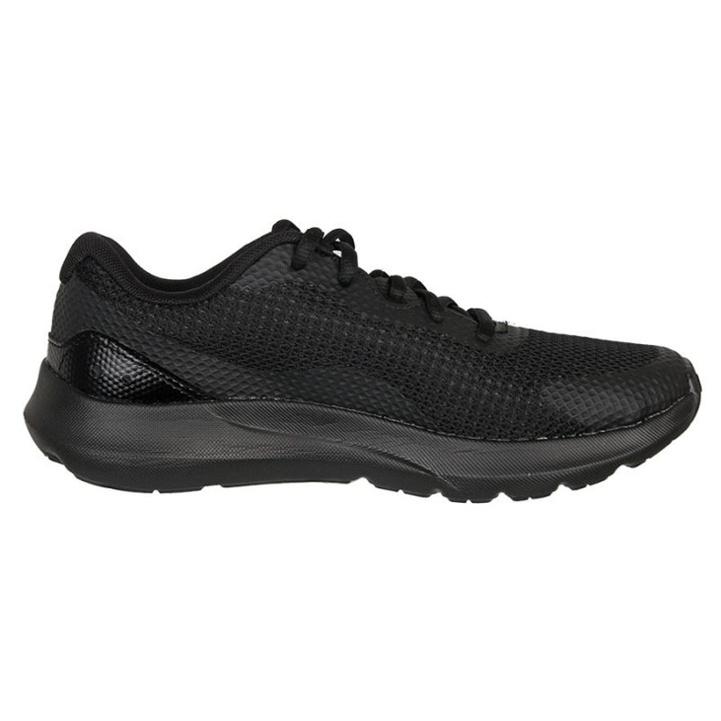 Under Armour Bgs Surge 3 Jr. 3024989 002 scarpe da corsa nero 1