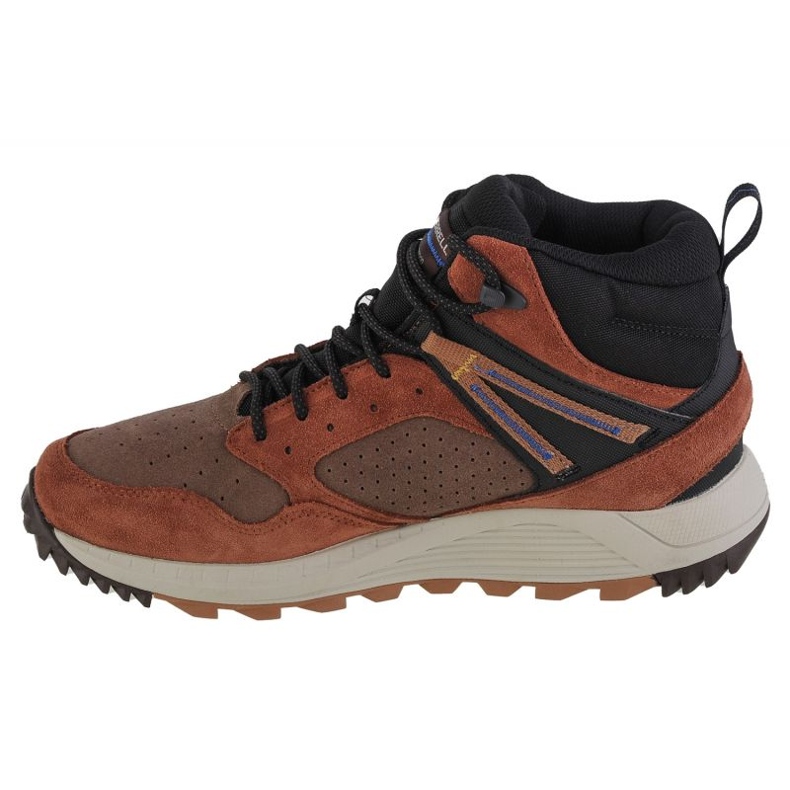 Scarpe Merrell Wildwood Sneaker Mid Wp M J067299 marrone 1