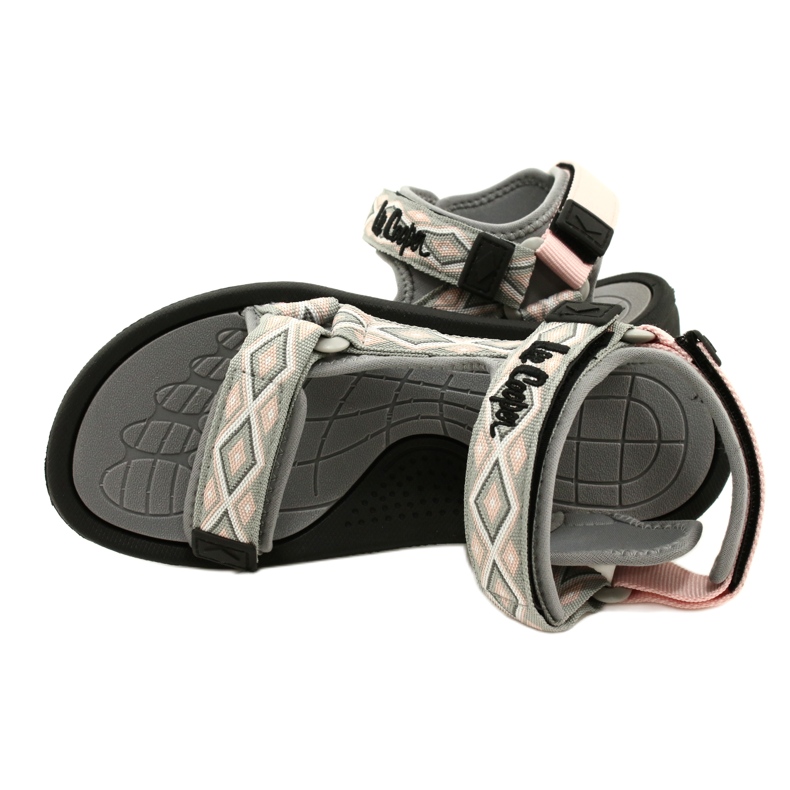 Sandali sportivi Lee Cooper LCW-23-34-1682L, grigi grigio 5