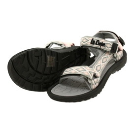 Sandali sportivi Lee Cooper LCW-23-34-1682L, grigi grigio 4