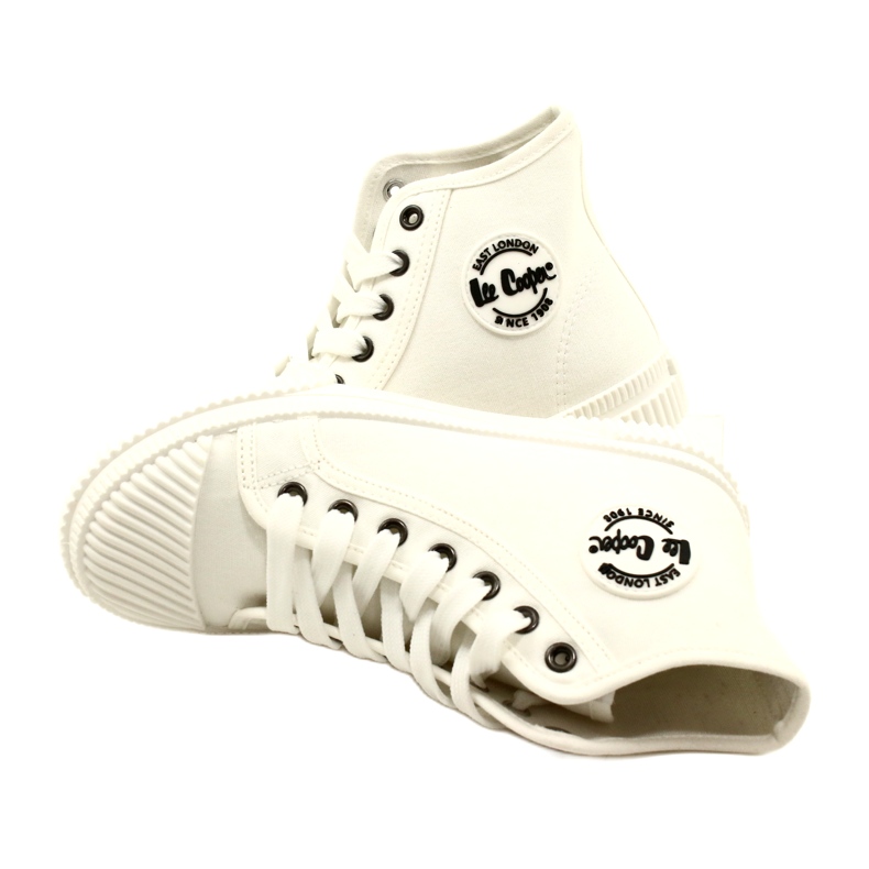 Tram bianco alte femminili Lee Cooper LCW-23-44-1607L bianca 6