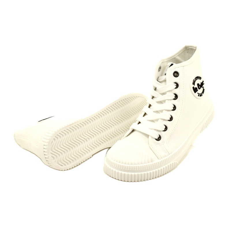Tram bianco alte femminili Lee Cooper LCW-23-44-1607L bianca 5