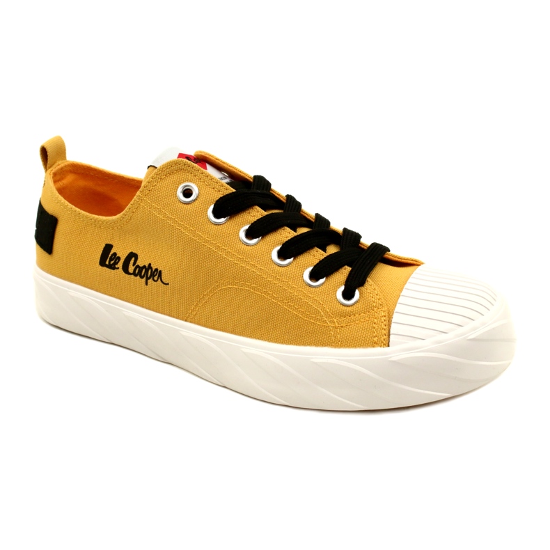 Scarpe da ginnastica con plateau Lee Cooper LCW-23-44-1649L Giallo 1