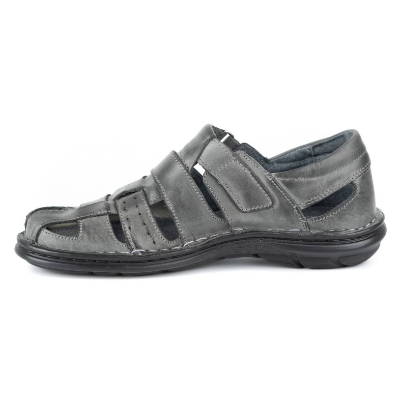 Olivier 467 Sandali da uomo grigi grigio 1