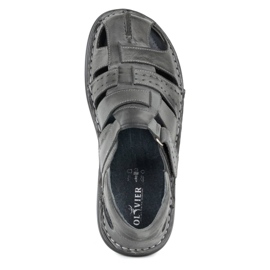 Olivier 467 Sandali da uomo grigi grigio 5