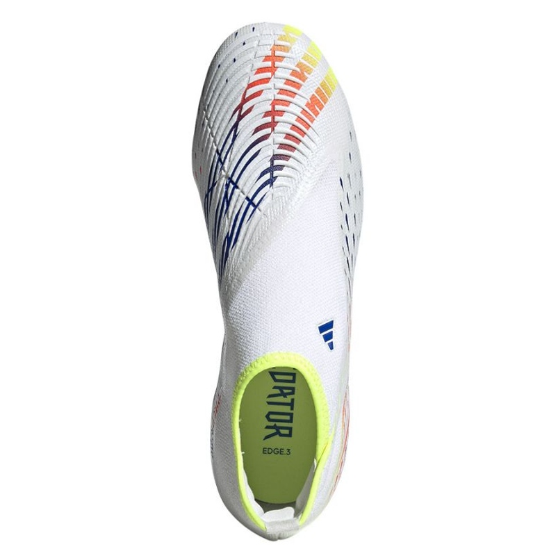 Scarpe da calcio Adidas Predator Edge.3 Ll Fg M GW0999 bianca 2