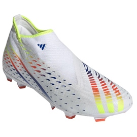 Scarpe da calcio Adidas Predator Edge.3 Ll Fg M GW0999 bianco 3