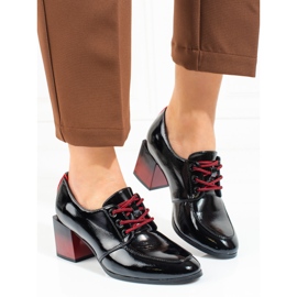 W. Potocki Scarpe stringate da donna Potocki nere nero 1