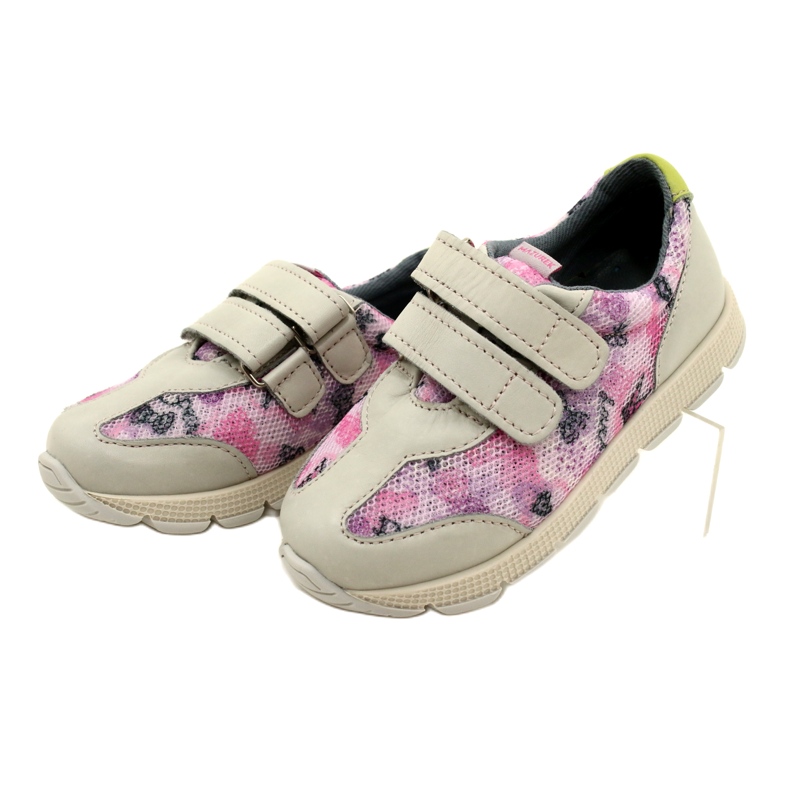 Scarpe casual in pelle con velcro Mazurek AirWalk Sport viola 2