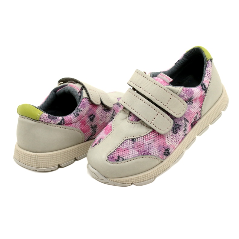 Scarpe casual in pelle con velcro Mazurek AirWalk Sport viola 3