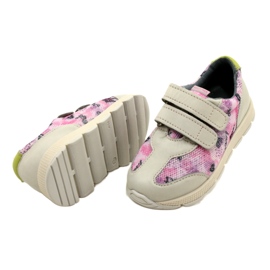 Scarpe casual in pelle con velcro Mazurek AirWalk Sport viola 4