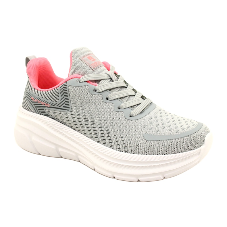 Scarpe sportive femminili McBraun 23SP38-5335 Grey-Peach grigio 1