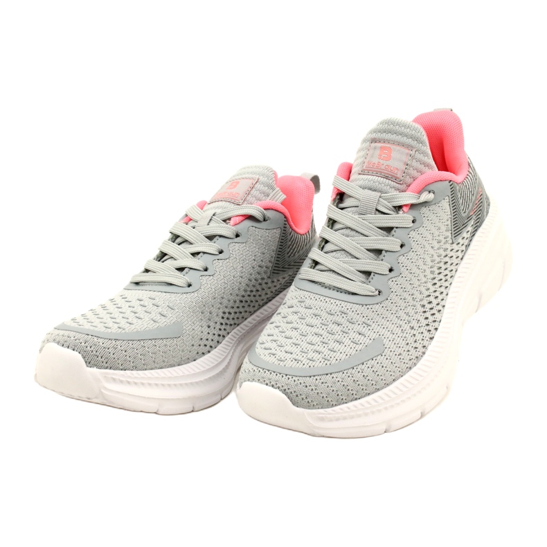 Scarpe sportive femminili McBraun 23SP38-5335 Grey-Peach grigio 3