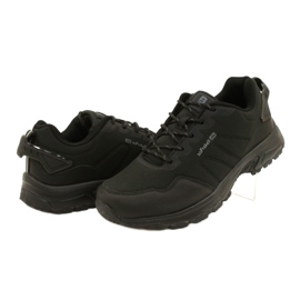 Scarpe sportive da trekking softshell da uomo nere McBraun nero 4