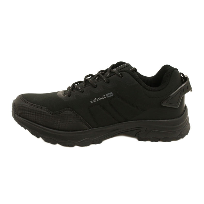 Scarpe sportive da trekking softshell da uomo nere McBraun nero 2