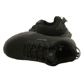 Scarpe sportive da trekking softshell da uomo nere McBraun nero 6