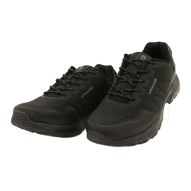 Scarpe sportive da trekking softshell da uomo nere McBraun nero 3