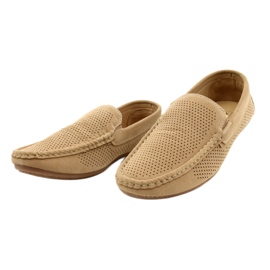 NEWS Mocassini beige da uomo 3