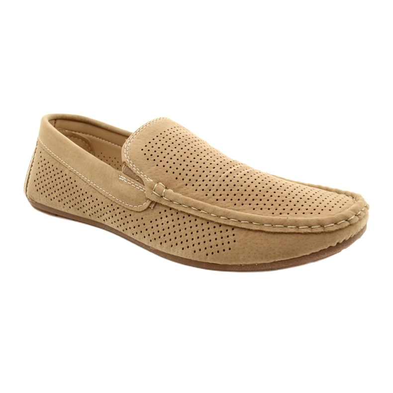 NEWS Mocassini beige da uomo 1