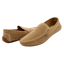 NEWS Mocassini beige da uomo 4