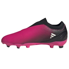 Scarpe adidas X Speedportal.3 Ll Fg Jr GZ5061 multicolore rose e viola 1