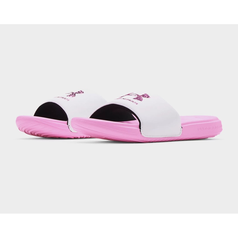 Pantofole per bambini Under Armour 3024439-600 blu rosa 1