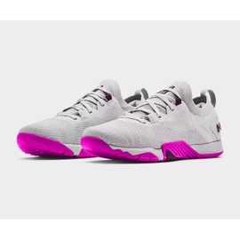 Scarpe da donna Under Armour Tribase Reign 3 3023699-100 grigio 1