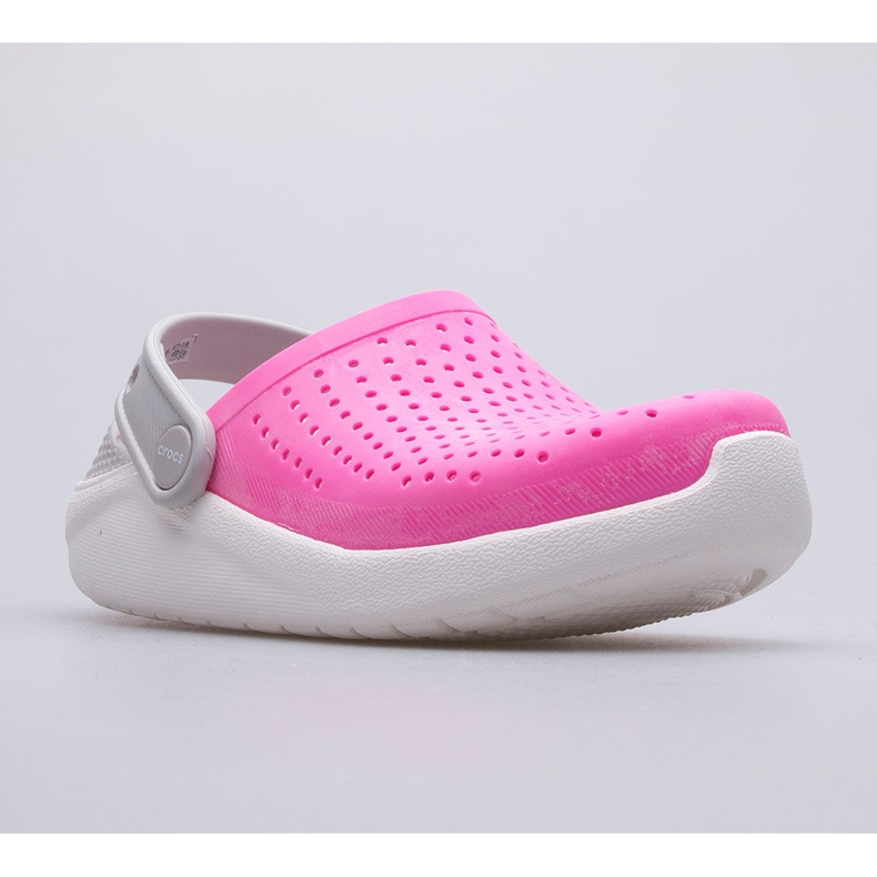 Zoccoli CROCS Literide Clog Kids 205964-6QR rosa 1