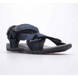 Sandali da uomo 4F H4L21-SAM005-31S blu navy 1
