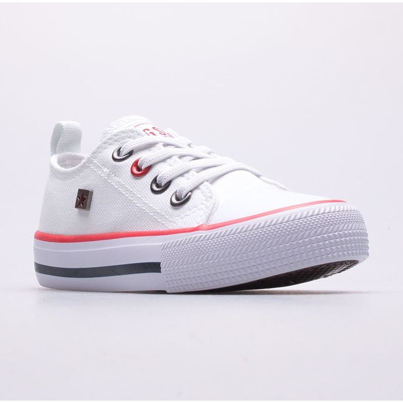 Sneakers da bambino Big Star HH374089 bianca 1