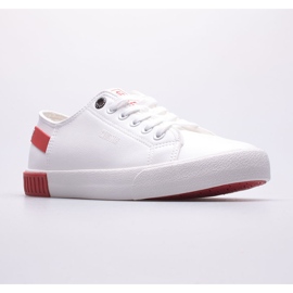Sneakers da donna Big Star FF274174 bianco rosso 1