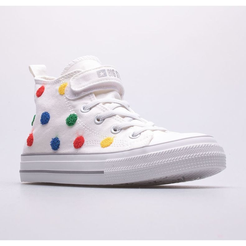Sneakers da bambino Big Star JJ374059 bianca 1