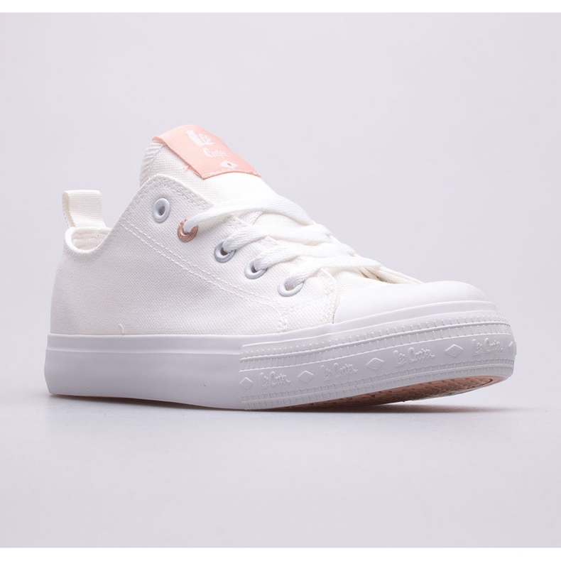 Sneakers da donna Lee Cooper LCW-22-31-0911L bianca rosa 1