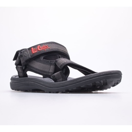 Sandali da uomo Lee Cooper LCW-22-34-0942M nero grigio 1