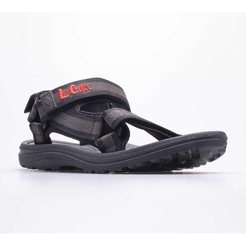 Sandali da uomo Lee Cooper LCW-22-34-0942M nero grigio 1