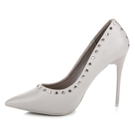 Vices New Collection Spille con strass grigio 1