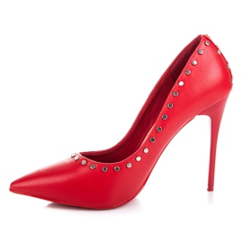 Vices New Collection Spille con strass rosso 1