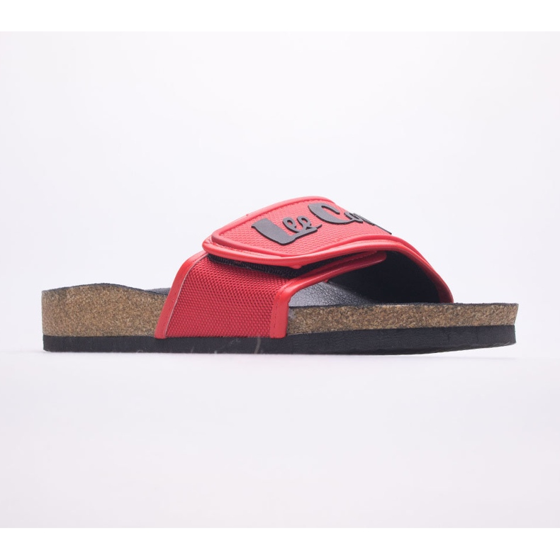 Pantofole da donna Lee Cooper LCW-22-35-1188L nero rosso 1