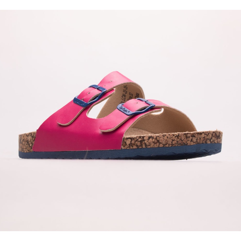 Pantofole per bambini Lee Cooper LCW-22-35-1186K rosa 1