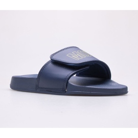Pantofole per bambini 4F Junior HJL22-JKLM002-31S blu navy 1