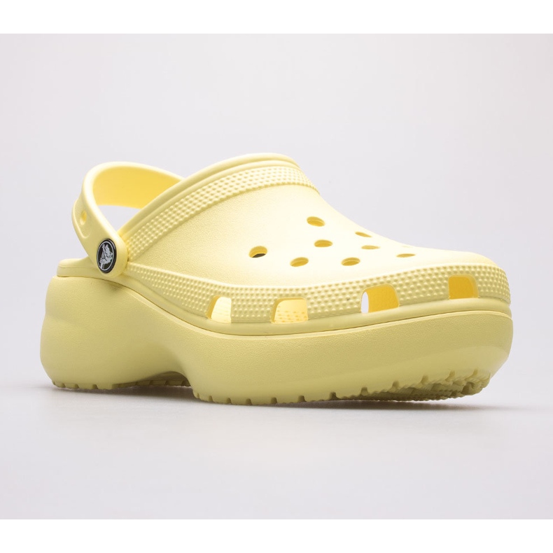 Zoccoli da donna Crocs Classic Platform Clog 206750-7HD giallo 1