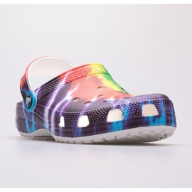 Zoccoli Crocs Tie Dye Graphic Kids 206995-90H multicolore 1