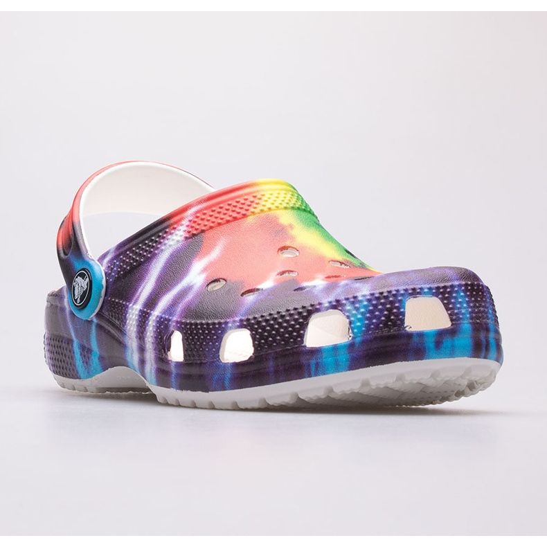 Zoccoli Crocs Tie Dye Graphic Kids 206995-90H multicolore 1